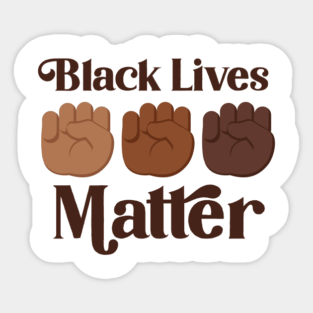 Black Lives Matter Sticker by AntiStyle